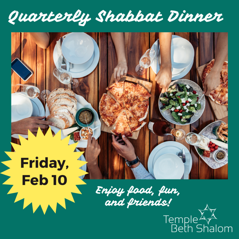 Banner Image for Congregational Shabbat Dinner